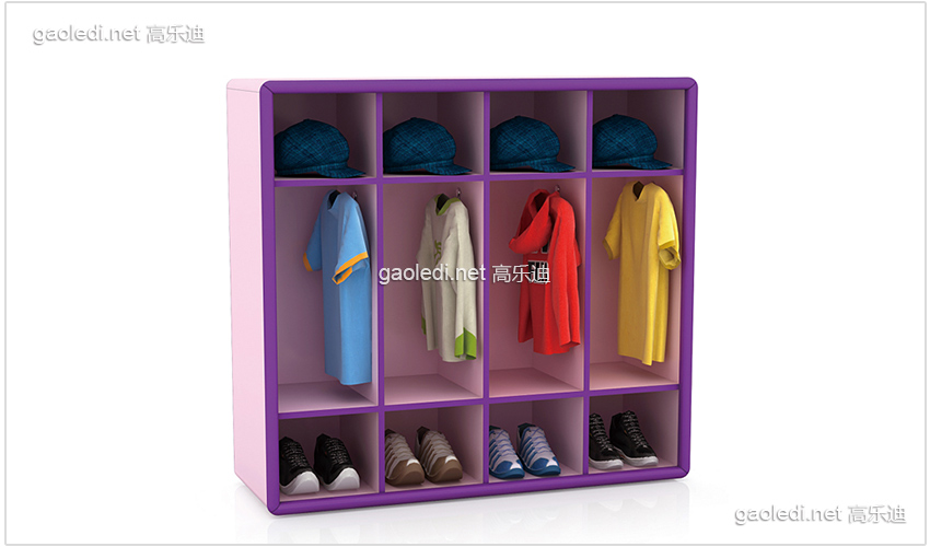 幼儿园鞋柜D-XG003
